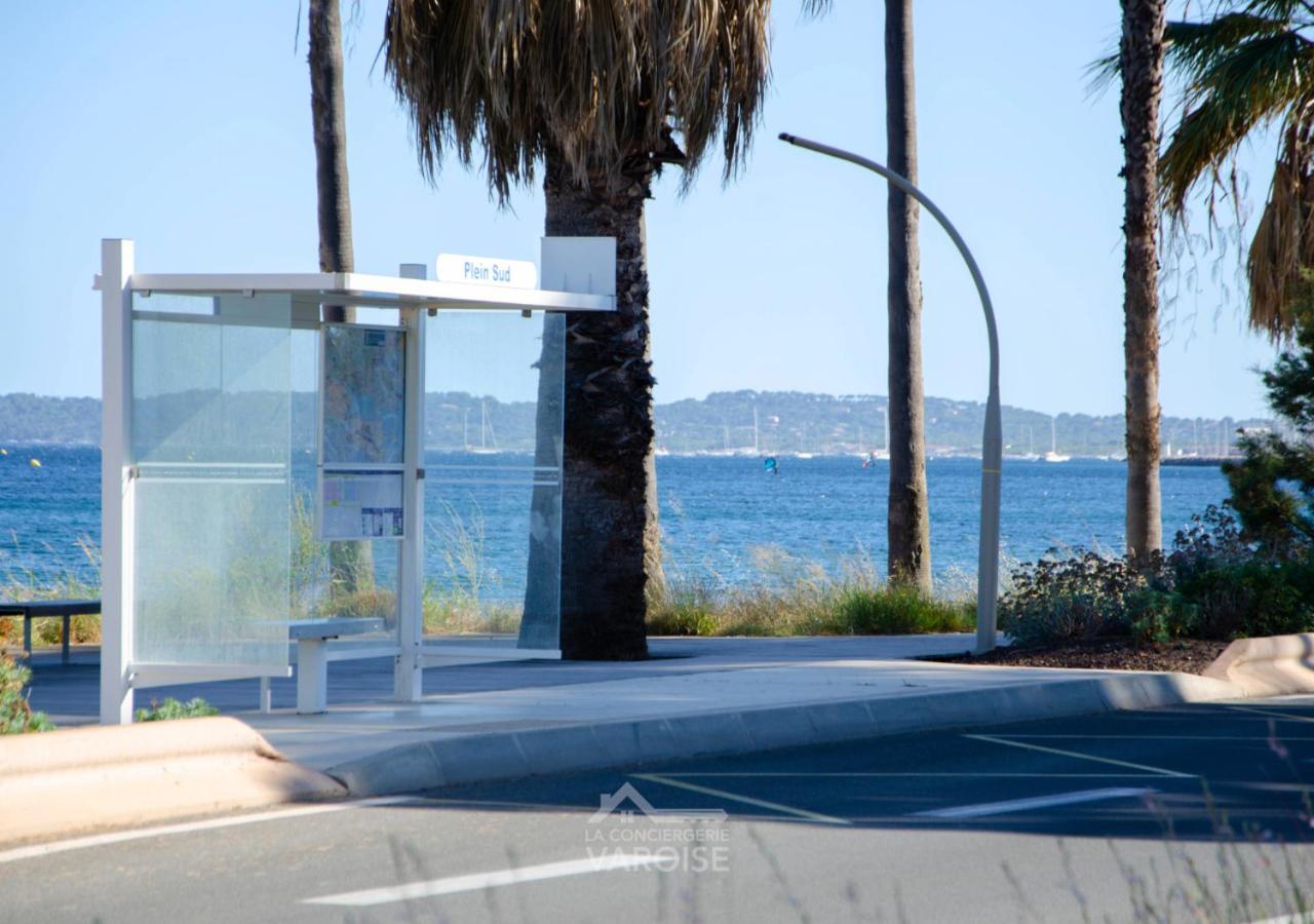 Les Muratiers T2 - Bord De Mer - Terrasse - Clim イエール エクステリア 写真